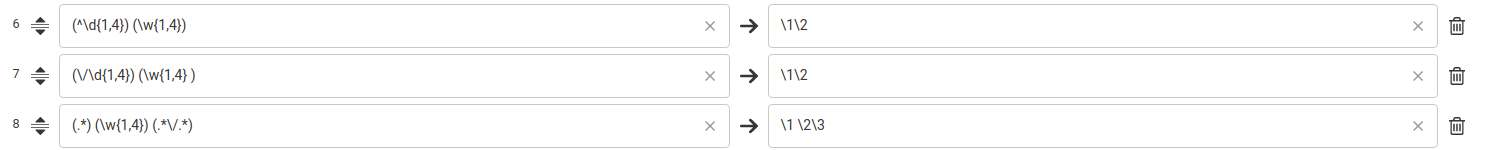 regulární výraz Rigoro